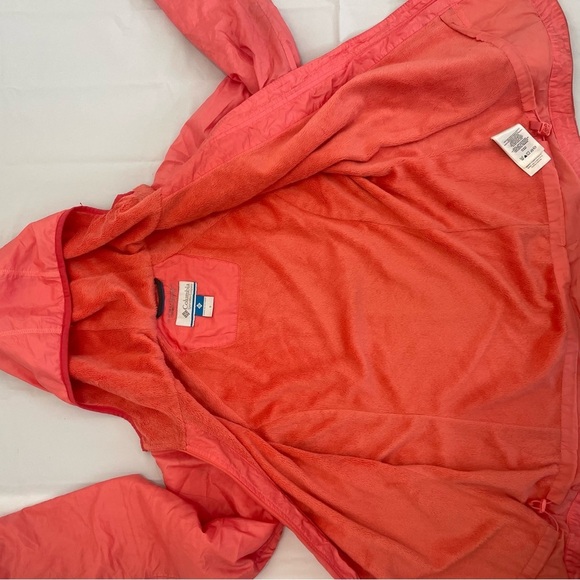 🌸 Columbia Neon Pink Jacket – Women’s Size Small 🌸 - Picture 15 of 16